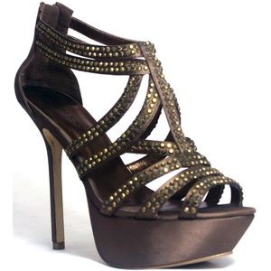 Michael Antonio Bronze Platform Heel NWT